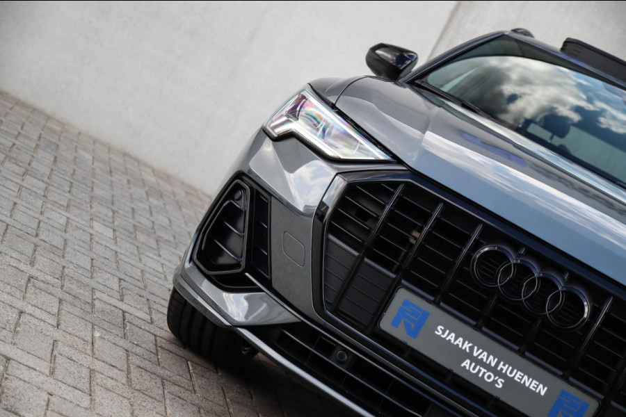 Audi Q3 45 TFSI e S Line Edition 245pk S-Tronic! 1e Eig|DLR|Panoramadak|Virtual Cockpit|LED Matrix|Leder|ACC|Camera|Black|Trekhaak