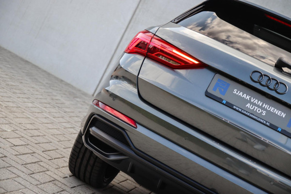 Audi Q3 45 TFSI e S Line Edition 245pk S-Tronic! 1e Eig|DLR|Panoramadak|Virtual Cockpit|LED Matrix|Leder|ACC|Camera|Black|Trekhaak