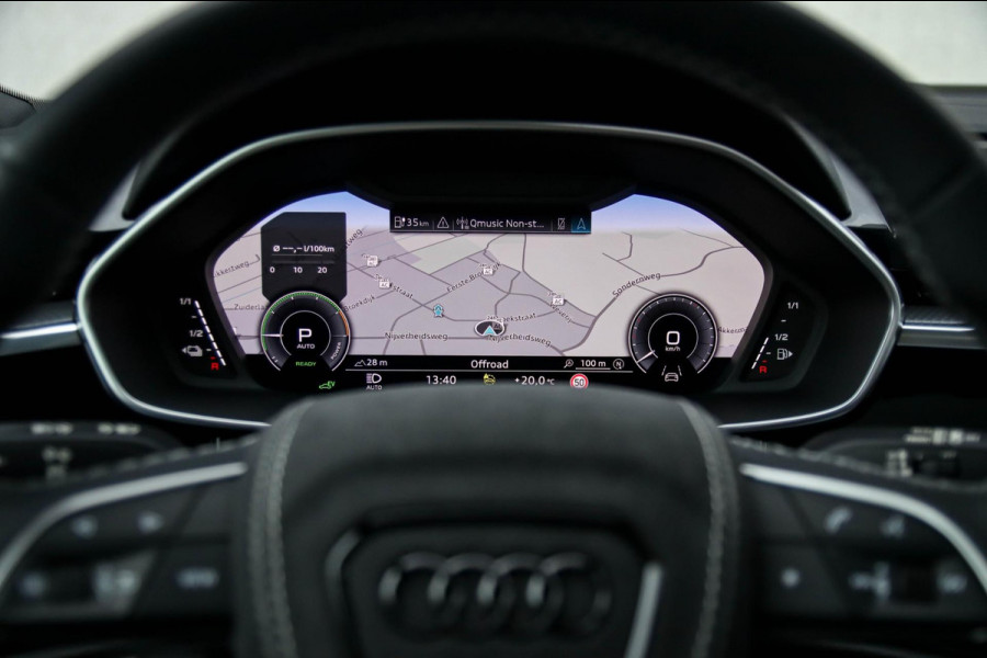 Audi Q3 45 TFSI e S Line Edition 245pk S-Tronic! 1e Eig|DLR|Panoramadak|Virtual Cockpit|LED Matrix|Leder|ACC|Camera|Black|Trekhaak