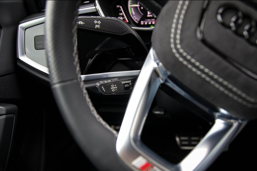 Audi Q3 45 TFSI e S Line Edition 245pk S-Tronic! 1e Eig|DLR|Panoramadak|Virtual Cockpit|LED Matrix|Leder|ACC|Camera|Black|Trekhaak
