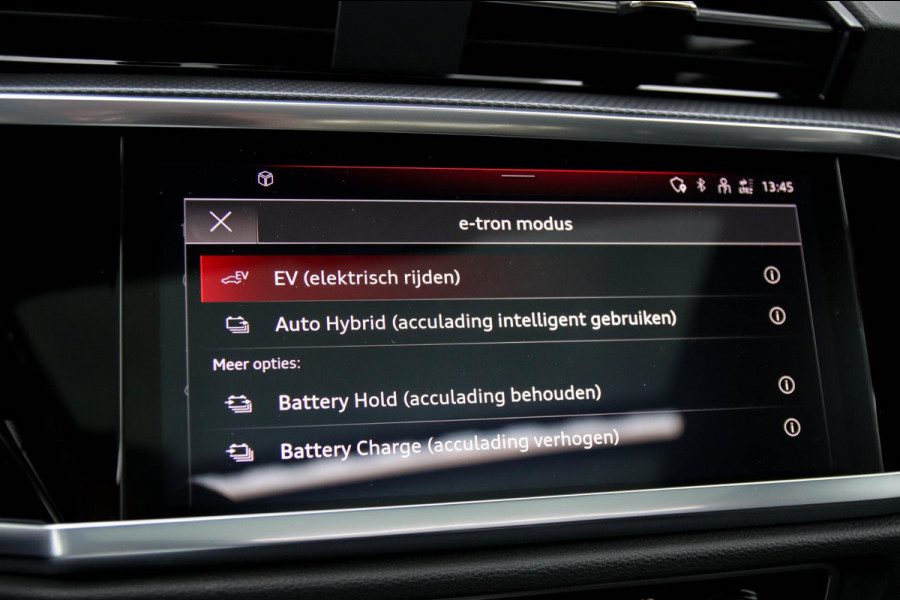 Audi Q3 45 TFSI e S Line Edition 245pk S-Tronic! 1e Eig|DLR|Panoramadak|Virtual Cockpit|LED Matrix|Leder|ACC|Camera|Black|Trekhaak