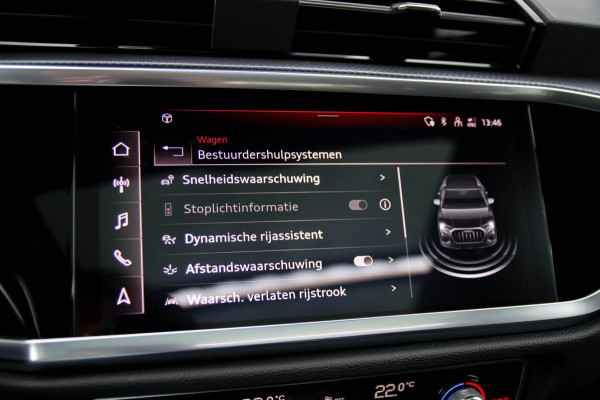 Audi Q3 45 TFSI e S Line Edition 245pk S-Tronic! 1e Eig|DLR|Panoramadak|Virtual Cockpit|LED Matrix|Leder|ACC|Camera|Black|Trekhaak