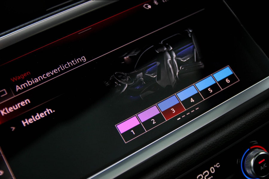 Audi Q3 45 TFSI e S Line Edition 245pk S-Tronic! 1e Eig|DLR|Panoramadak|Virtual Cockpit|LED Matrix|Leder|ACC|Camera|Black|Trekhaak