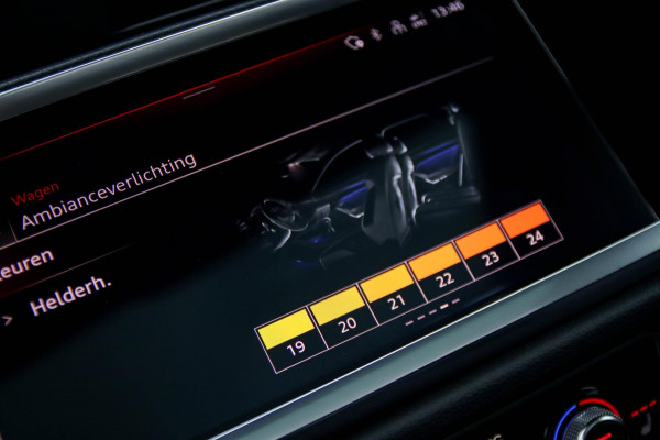 Audi Q3 45 TFSI e S Line Edition 245pk S-Tronic! 1e Eig|DLR|Panoramadak|Virtual Cockpit|LED Matrix|Leder|ACC|Camera|Black|Trekhaak