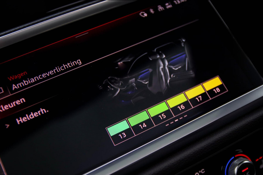 Audi Q3 45 TFSI e S Line Edition 245pk S-Tronic! 1e Eig|DLR|Panoramadak|Virtual Cockpit|LED Matrix|Leder|ACC|Camera|Black|Trekhaak