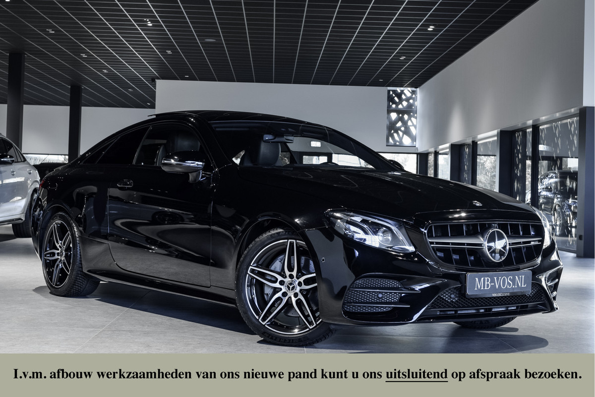 Mercedes-Benz E-Klasse Coupé 200 AMG Night|Panorama|Widescreen|Camera|Carplay|Ambient|New Service Aut9 Mercedes-Benz E-Klasse Coupé 200 AMG Night|Panorama|Widescreen|Camera|Carplay|Ambient|New Service Aut9