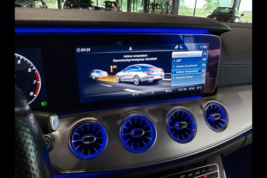 Mercedes-Benz E-Klasse Coupé 200 AMG Night|Panorama|Widescreen|Camera|Carplay|Ambient|New Service Aut9
