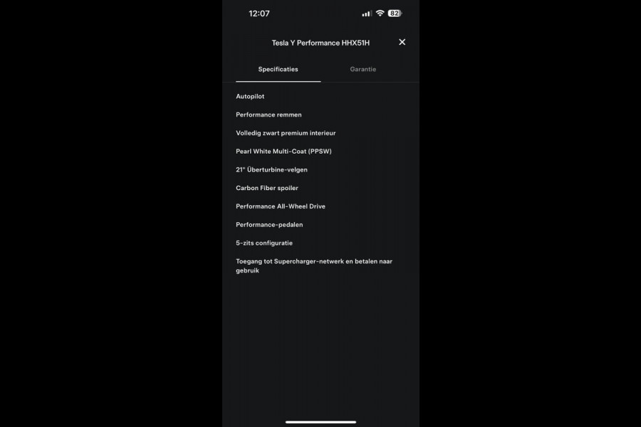 Tesla Model Y Performance AWD 75 kWh VAN: 40.900,- VOOR: 36.877,- UW HERSFTVOORDEEL: 4.023,- AUTOPILOT | LEDER | PANO | TESLA GARANTIE T/M 6-2026