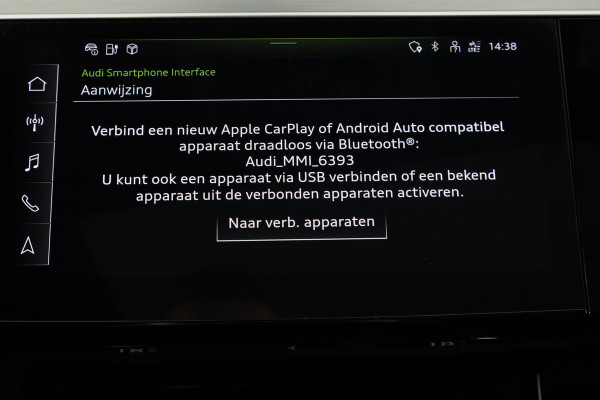 Audi e-tron 55 quattro S-line 95 kWh 408 pk | SoH 93% | Navigatie | Panorama dak | Parkeersensoren ( park assist ) | Achteruitrijcamera