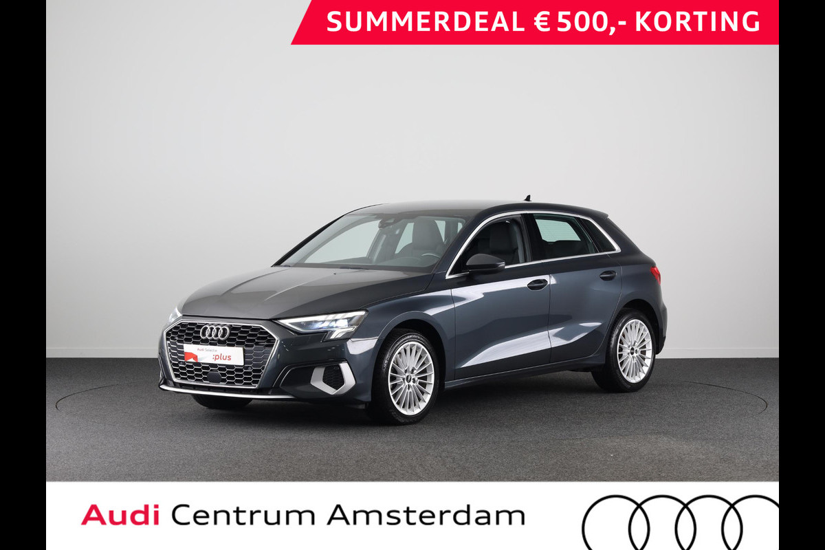 Audi A3 Sportback 30 TFSI Business edition 110 pk S-tronic | Navigatie | Parkeersensoren achter | Autom. airco | Apple Carplay/Android Auto | LED koplampen |