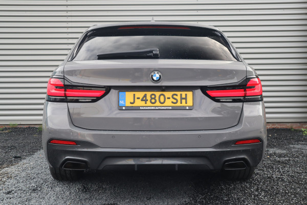 BMW 5 Serie Touring 530i High Executive M-Sport Bernina Grau / Pano / Camera / Laser