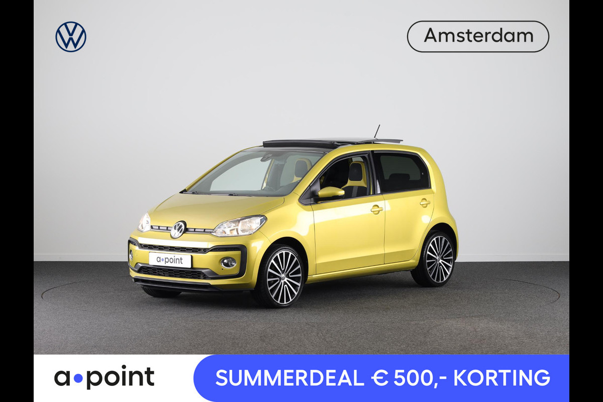 Volkswagen up! 1.0 TSI BMT high up! 90 PK | Panoramadak | 17 Inch | Cruise Control | Multistuurwiel
