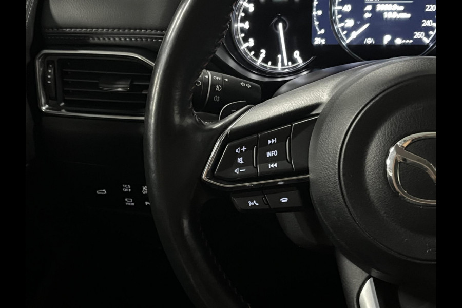 Mazda CX-5 2.5 SkyActiv-G Homura *CUSTOM*| Adapt. Cruise control | Trekhaak | Head-up | BOSE | Stoel-/Stuurwiel verwarming | 360 graden Camera