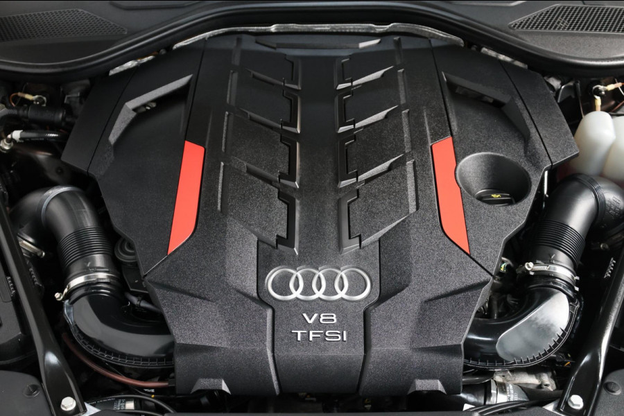 Audi S8 4.0 TFSI Quattro 571+PK BTW/ACHTERASBEST/KERAMISCH/B&O/SOFT/PANO/LEDER+MASSAGE/21" LMV/360 CAM/ACC/ECC/12 MND GARANTIE!