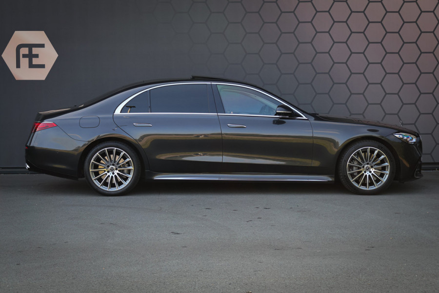 Mercedes-Benz S-Klasse 500 4MATIC Lang AMG Line | BURMESTER HIGH END 4D | ADAPTIVE CRUISE CONTROL | ACHTERASBESTURING | STOELVERARMING & VERKOELING & M