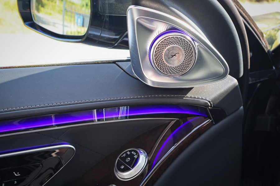 Mercedes-Benz S-Klasse 500 4MATIC Lang AMG Line | BURMESTER HIGH END 4D | ADAPTIVE CRUISE CONTROL | ACHTERASBESTURING | STOELVERARMING & VERKOELING & M