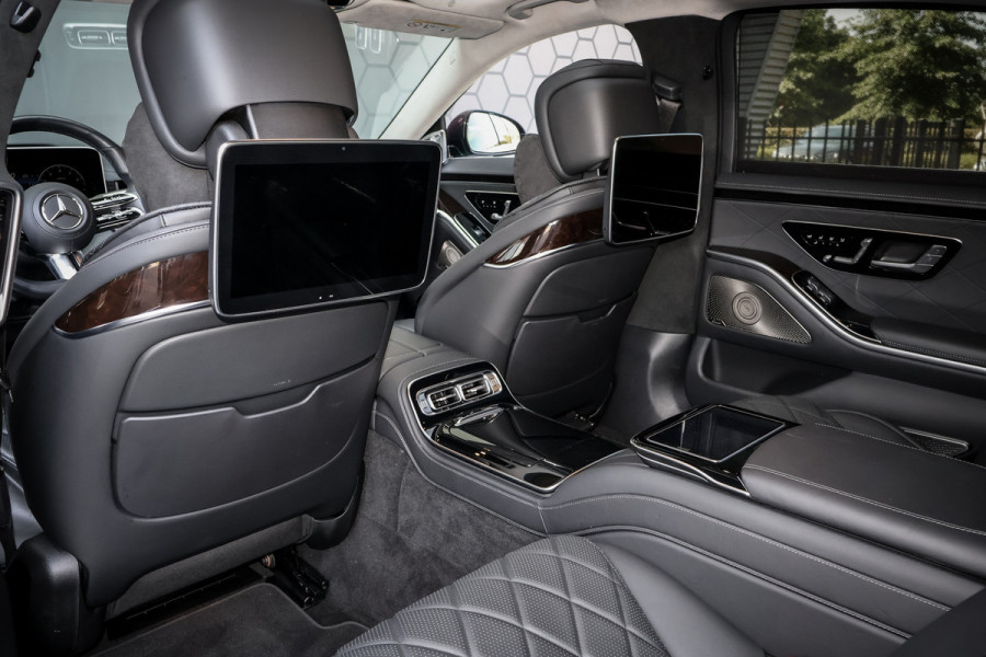 Mercedes-Benz S-Klasse 500 4MATIC Lang AMG Line | BURMESTER HIGH END 4D | ADAPTIVE CRUISE CONTROL | ACHTERASBESTURING | STOELVERARMING & VERKOELING & M