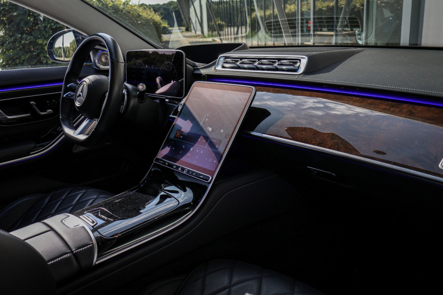 Mercedes-Benz S-Klasse 500 4MATIC Lang AMG Line | BURMESTER HIGH END 4D | ADAPTIVE CRUISE CONTROL | ACHTERASBESTURING | STOELVERARMING & VERKOELING & M