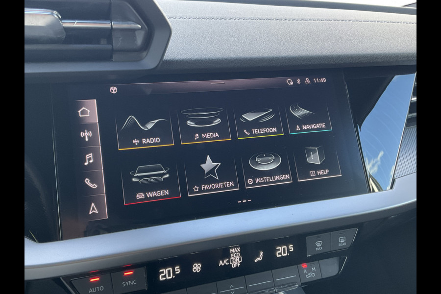 Audi A3 Sportback 30 TFSI (2xS-Line) S edition Carplay Trekhaak Uitstraling