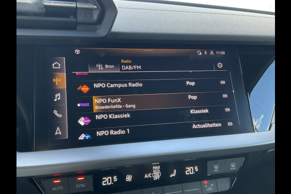 Audi A3 Sportback 30 TFSI (2xS-Line) S edition Carplay Trekhaak Uitstraling