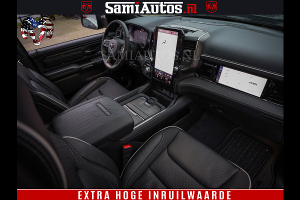 Dodge Ram COBRA EDITION | All-In Prijs | 1500 Limited Night High Output 540HP 706Nm | Massage + Full Option | De Meest Luxe en Volle Pick- Comfortabele Dubbele Cabine met Royale 5 Zitplaatsen | BPM vrij | Nu Leverbaar uit Voorraad | Voorraad Nr 2335 - 5153 |