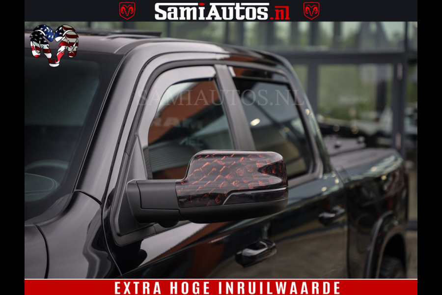 Dodge Ram COBRA EDITION | All-In Prijs | 1500 Limited Night High Output 540HP 706Nm | Massage + Full Option | De Meest Luxe en Volle Pick- Comfortabele Dubbele Cabine met Royale 5 Zitplaatsen | BPM vrij | Nu Leverbaar uit Voorraad | Voorraad Nr 2335 - 5153 |