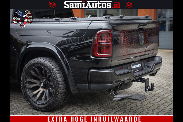 Dodge Ram COBRA EDITION | All-In Prijs | 1500 Limited Night High Output 540HP 706Nm | Massage + Full Option | De Meest Luxe en Volle Pick- Comfortabele Dubbele Cabine met Royale 5 Zitplaatsen | BPM vrij | Nu Leverbaar uit Voorraad | Voorraad Nr 2335 - 5153 |