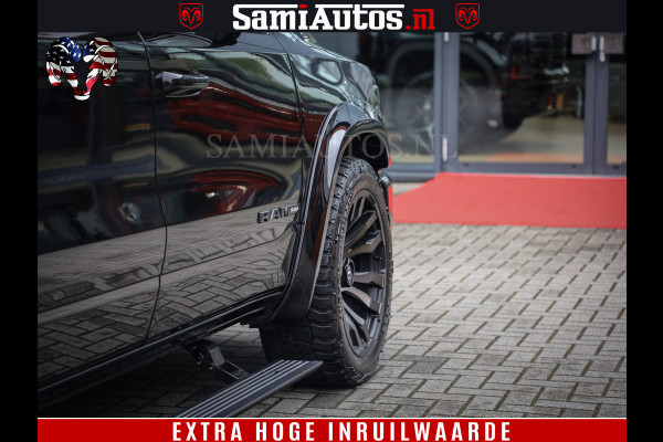 Dodge Ram COBRA EDITION | All-In Prijs | 1500 Limited Night High Output 540HP 706Nm | Massage + Full Option | De Meest Luxe en Volle Pick- Comfortabele Dubbele Cabine met Royale 5 Zitplaatsen | BPM vrij | Nu Leverbaar uit Voorraad | Voorraad Nr 2335 - 5153 |