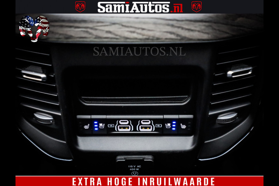 Dodge Ram COBRA EDITION | All-In Prijs | 1500 Limited Night High Output 540HP 706Nm | Massage + Full Option | De Meest Luxe en Volle Pick- Comfortabele Dubbele Cabine met Royale 5 Zitplaatsen | BPM vrij | Nu Leverbaar uit Voorraad | Voorraad Nr 2335 - 5153 |