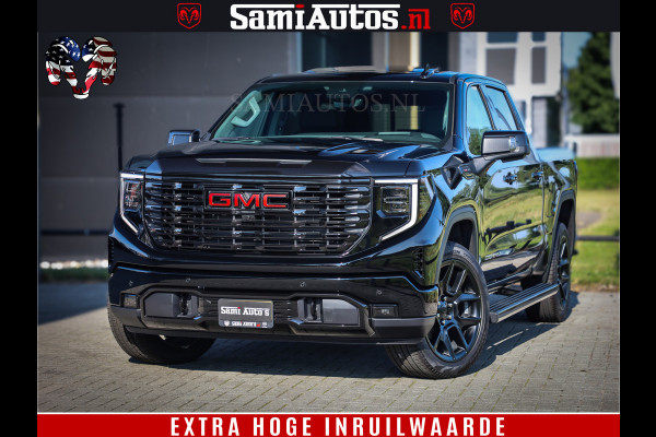 GMC Sierra DENALI 6.2 V8 426PK Full Option | De Meest Luxe Pick-Up in zijn Klasse | Comfortabele Dubbele Cabine met Royale 5 Zitplaatsen | BPM vrij | Nu Leverbaar uit Voorraad | Voorraad Nr 433794
