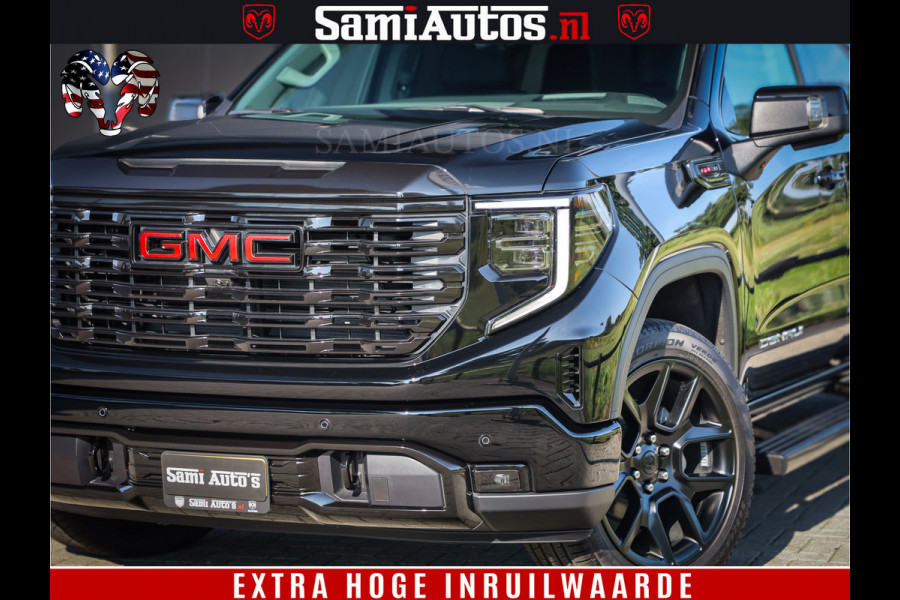 GMC Sierra DENALI 6.2 V8 426PK Full Option | De Meest Luxe Pick-Up in zijn Klasse | Comfortabele Dubbele Cabine met Royale 5 Zitplaatsen | BPM vrij | Nu Leverbaar uit Voorraad | Voorraad Nr 433794