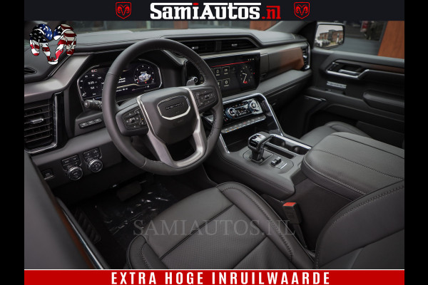 GMC Sierra DENALI 6.2 V8 426PK Full Option | De Meest Luxe Pick-Up in zijn Klasse | Comfortabele Dubbele Cabine met Royale 5 Zitplaatsen | BPM vrij | Nu Leverbaar uit Voorraad | Voorraad Nr 433794