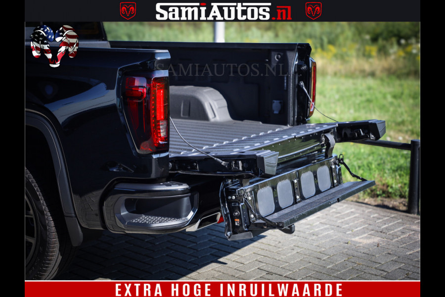 GMC Sierra DENALI 6.2 V8 426PK Full Option | De Meest Luxe Pick-Up in zijn Klasse | Comfortabele Dubbele Cabine met Royale 5 Zitplaatsen | BPM vrij | Nu Leverbaar uit Voorraad | Voorraad Nr 433794