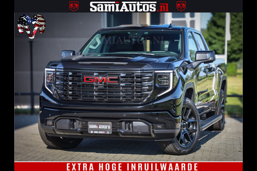 GMC Sierra DENALI 6.2 V8 426PK Full Option | De Meest Luxe Pick-Up in zijn Klasse | Comfortabele Dubbele Cabine met Royale 5 Zitplaatsen | BPM vrij | Nu Leverbaar uit Voorraad | Voorraad Nr 433794