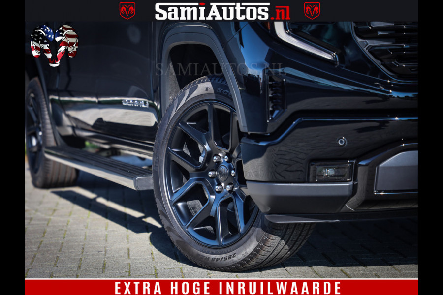 GMC Sierra DENALI 6.2 V8 426PK Full Option | De Meest Luxe Pick-Up in zijn Klasse | Comfortabele Dubbele Cabine met Royale 5 Zitplaatsen | BPM vrij | Nu Leverbaar uit Voorraad | Voorraad Nr 433794