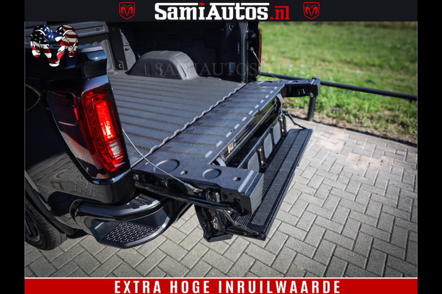 GMC Sierra DENALI 6.2 V8 426PK Full Option | De Meest Luxe Pick-Up in zijn Klasse | Comfortabele Dubbele Cabine met Royale 5 Zitplaatsen | BPM vrij | Nu Leverbaar uit Voorraad | Voorraad Nr 433794