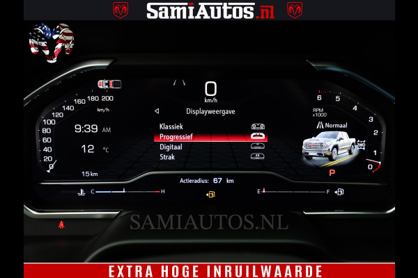 GMC Sierra DENALI 6.2 V8 426PK Full Option | De Meest Luxe Pick-Up in zijn Klasse | Comfortabele Dubbele Cabine met Royale 5 Zitplaatsen | BPM vrij | Nu Leverbaar uit Voorraad | Voorraad Nr 433794