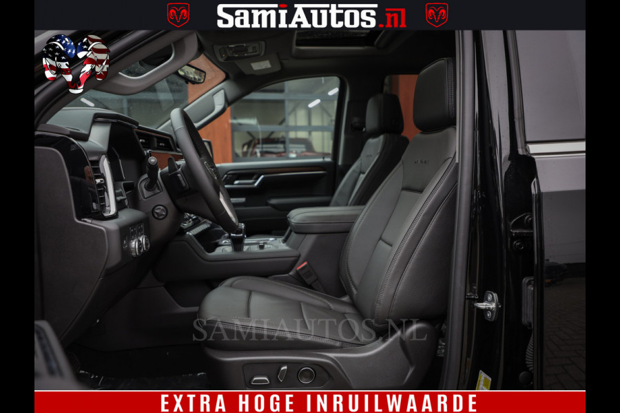 GMC Sierra DENALI 6.2 V8 426PK Full Option | De Meest Luxe Pick-Up in zijn Klasse | Comfortabele Dubbele Cabine met Royale 5 Zitplaatsen | BPM vrij | Nu Leverbaar uit Voorraad | Voorraad Nr 433794