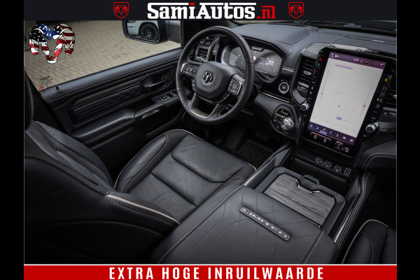 Dodge Ram 1500 Limited Demo Night High Output 540HP 706Nm | Massage + Full Option | De Meest Luxe en Volle Pick-Up in zijn Klasse | Comfortabele Dubbele Cabine met Royale 5 Zitplaatsen | BPM vrij | Nu Leverbaar uit Voorraad | Voorraad Nr 2263 - V76JVF