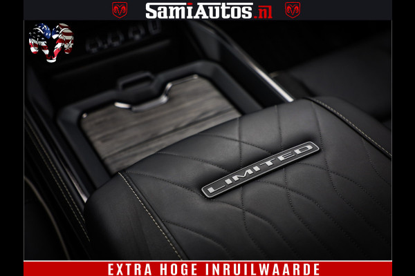 Dodge Ram 1500 Limited Demo Night High Output 540HP 706Nm | Massage + Full Option | De Meest Luxe en Volle Pick-Up in zijn Klasse | Comfortabele Dubbele Cabine met Royale 5 Zitplaatsen | BPM vrij | Nu Leverbaar uit Voorraad | Voorraad Nr 2263 - V76JVF
