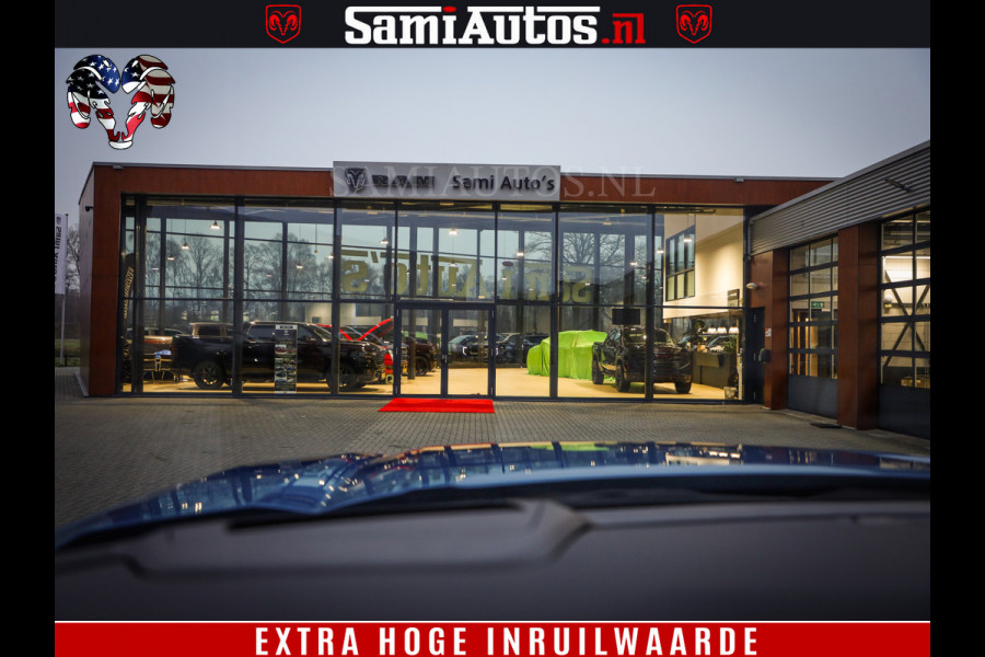 Dodge Ram 1500 Limited Demo Night High Output 540HP 706Nm | Massage + Full Option | De Meest Luxe en Volle Pick-Up in zijn Klasse | Comfortabele Dubbele Cabine met Royale 5 Zitplaatsen | BPM vrij | Nu Leverbaar uit Voorraad | Voorraad Nr 2263 - V76JVF