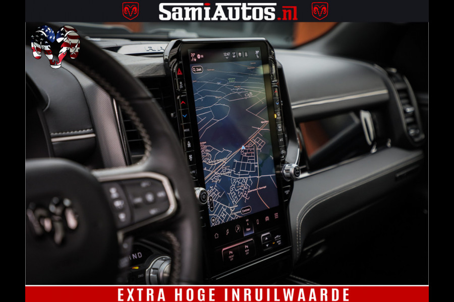 Dodge Ram 1500 Limited Demo Night High Output 540HP 706Nm | Massage + Full Option | De Meest Luxe en Volle Pick-Up in zijn Klasse | Comfortabele Dubbele Cabine met Royale 5 Zitplaatsen | BPM vrij | Nu Leverbaar uit Voorraad | Voorraad Nr 2263 - V76JVF