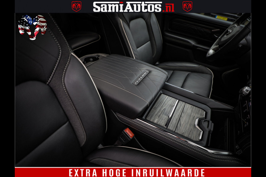 Dodge Ram 1500 Limited Demo Night High Output 540HP 706Nm | Massage + Full Option | De Meest Luxe en Volle Pick-Up in zijn Klasse | Comfortabele Dubbele Cabine met Royale 5 Zitplaatsen | BPM vrij | Nu Leverbaar uit Voorraad | Voorraad Nr 2263 - V76JVF