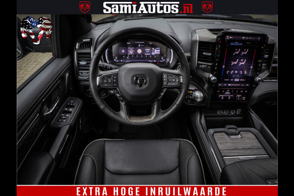 Dodge Ram 1500 Limited Demo Night High Output 540HP 706Nm | Massage + Full Option | De Meest Luxe en Volle Pick-Up in zijn Klasse | Comfortabele Dubbele Cabine met Royale 5 Zitplaatsen | BPM vrij | Nu Leverbaar uit Voorraad | Voorraad Nr 2263 - V76JVF