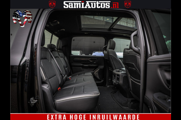 Dodge Ram 1500 Limited Demo Night High Output 540HP 706Nm | Massage + Full Option | De Meest Luxe en Volle Pick-Up in zijn Klasse | Comfortabele Dubbele Cabine met Royale 5 Zitplaatsen | BPM vrij | Nu Leverbaar uit Voorraad | Voorraad Nr 2263 - V76JVF