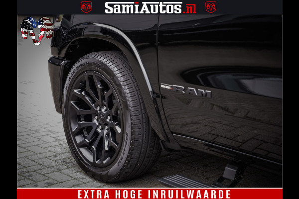 Dodge Ram 1500 Limited Demo Night High Output 540HP 706Nm | Massage + Full Option | De Meest Luxe en Volle Pick-Up in zijn Klasse | Comfortabele Dubbele Cabine met Royale 5 Zitplaatsen | BPM vrij | Nu Leverbaar uit Voorraad | Voorraad Nr 2263 - V76JVF