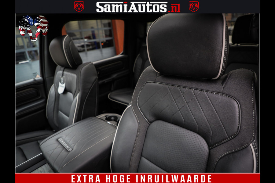 Dodge Ram 1500 Limited Demo Night High Output 540HP 706Nm | Massage + Full Option | De Meest Luxe en Volle Pick-Up in zijn Klasse | Comfortabele Dubbele Cabine met Royale 5 Zitplaatsen | BPM vrij | Nu Leverbaar uit Voorraad | Voorraad Nr 2263 - V76JVF