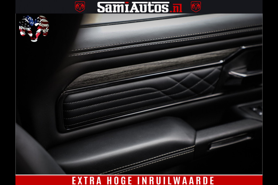 Dodge Ram 1500 Limited Demo Night High Output 540HP 706Nm | Massage + Full Option | De Meest Luxe en Volle Pick-Up in zijn Klasse | Comfortabele Dubbele Cabine met Royale 5 Zitplaatsen | BPM vrij | Nu Leverbaar uit Voorraad | Voorraad Nr 2263 - V76JVF