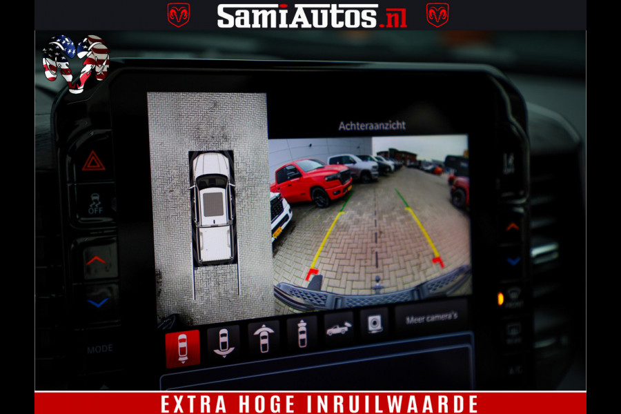Dodge Ram 1500 Limited Demo Night High Output 540HP 706Nm | Massage + Full Option | De Meest Luxe en Volle Pick-Up in zijn Klasse | Comfortabele Dubbele Cabine met Royale 5 Zitplaatsen | BPM vrij | Nu Leverbaar uit Voorraad | Voorraad Nr 2263 - V76JVF