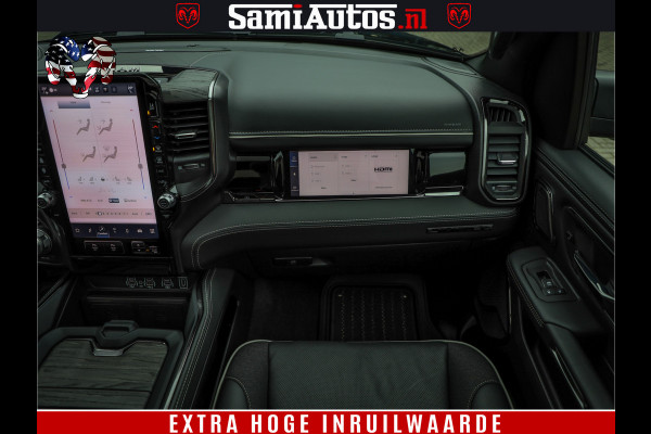 Dodge Ram 1500 Limited Demo Night High Output 540HP 706Nm | Massage + Full Option | De Meest Luxe en Volle Pick-Up in zijn Klasse | Comfortabele Dubbele Cabine met Royale 5 Zitplaatsen | BPM vrij | Nu Leverbaar uit Voorraad | Voorraad Nr 2263 - V76JVF
